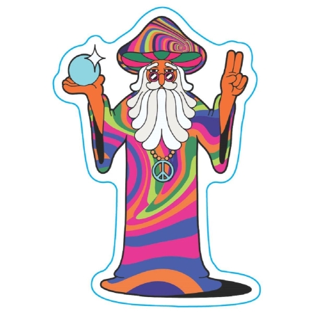 4" Wizard Sticker